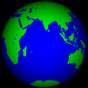 earth orthographic