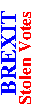 Brexit Stolen Votes